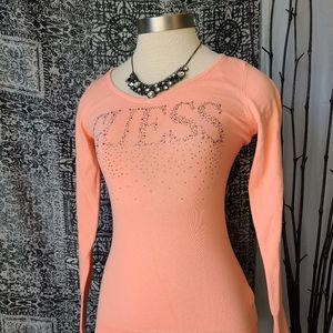 GUESS....GORGEOUS OPEN BACK .TOP